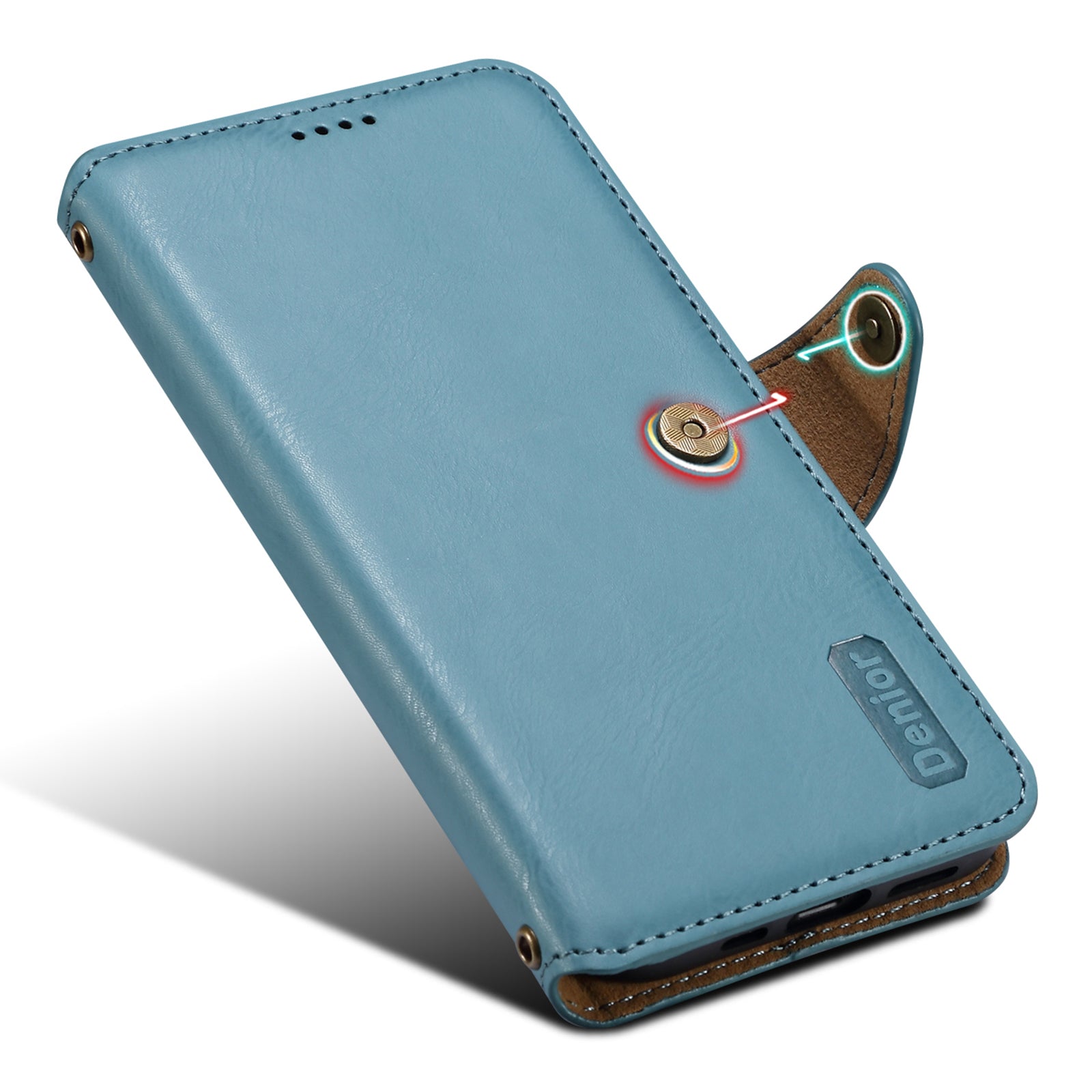 DENIOR For iPhone XS Max Case Wallet Stand Leather Phone Cover Protector DENIOR For iPhone XS Max Case Wallet Stand Leather Phone Cover Protector